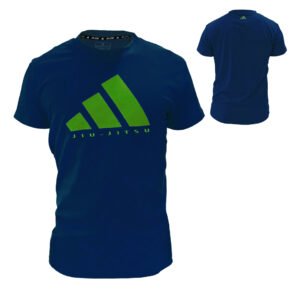 T SHIRT BJJ COMMUNITY LINE 25 BLUE GREEN